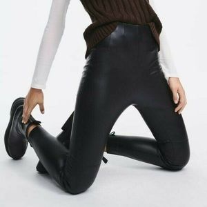 Zara Leather Leggings